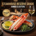 Direct from the Bering Sea: Colossal Alaskan Red King Crab Legs - 100% Wild Caught & Meaty (Ships Frozen)